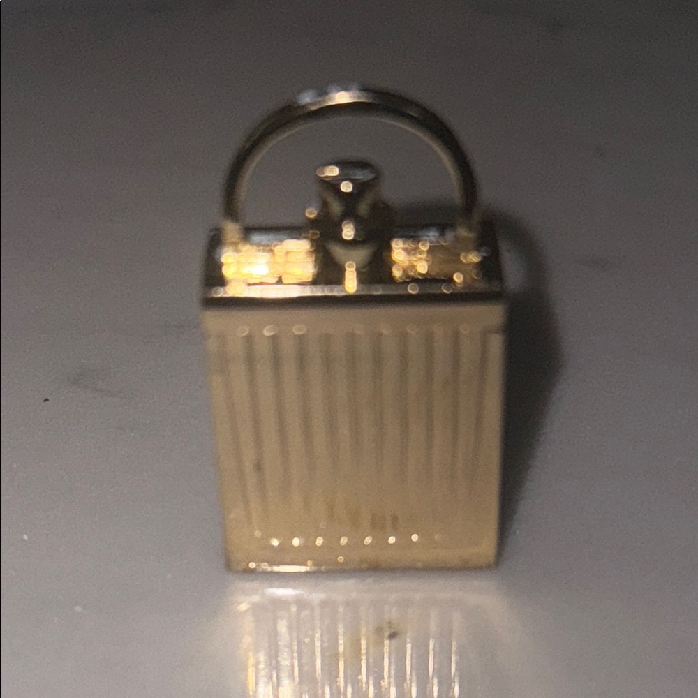 Chloe Gold Perfume Bottle Pendant